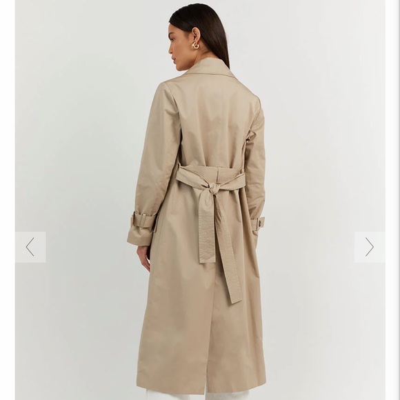 DISSH Foster Stone Trench Coat US Size 6 - Picture 2 of 7